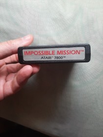 IMPOSSIBLE MISSION for Atari 7800 - Good condition, tested & works!