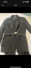 Vintage Thierry Mugler pantsuit with matching belt