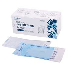 2.25" x 5" Self-Sealing Sterilization Pouches for Autoclave up to 2000