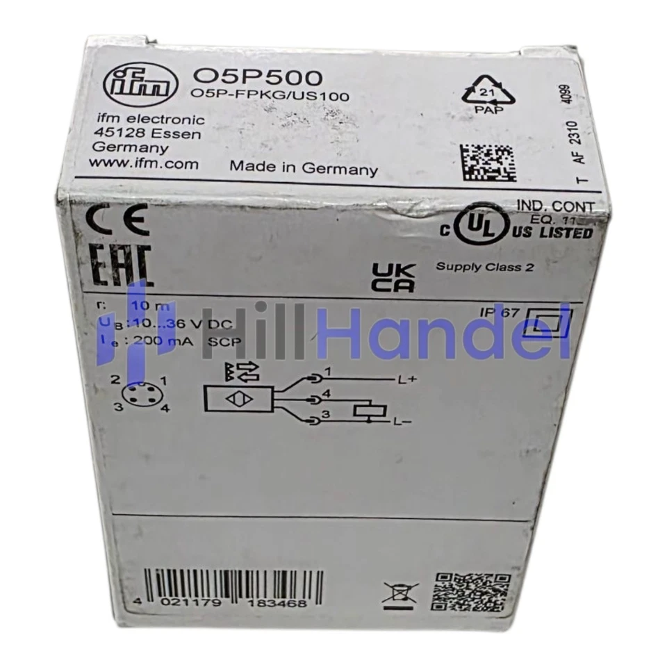 IFM Reflexlichtschranke O5P500 O5P-FPKG/US100 Neu+OVP, 4021179183468 - Bild 2 von 3