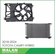 Fan and AC Condenser for 2018-2024 Toyota Camry HYBRID