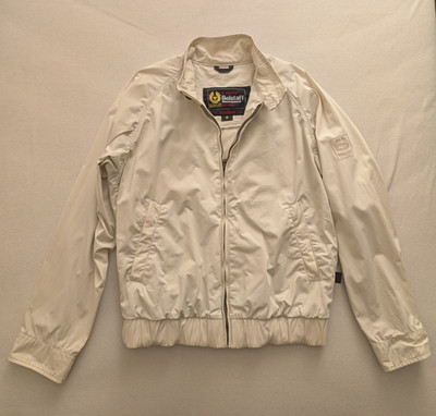 Belstaff 1955 James Dean Blouson Jacke Prince Herren Weiß Baumwolle M Malenotti