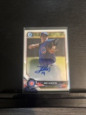 2018 Bowman Chrome Prospect Autographs Jose Albertos Rookie Auto