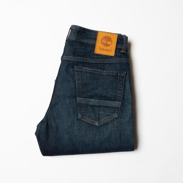 Men Timberland Jeans Navy Denim 30