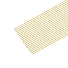 0.4mmx400mm Brass Round Wire Assorted Half Hard Wire for Jewelry Making 20Pack
