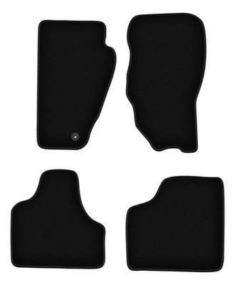 Schwarze Velours-Fußmatten (BASIC) für: Dodge Nitro SUV (2006-2011)