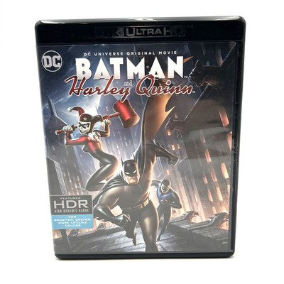Batman and Harley Quinn 4K Ultra HD Blu-ray 2017 DC Universe