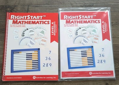 Rightstart Mathmatics A Worksheets, Appendix 2nd edition 