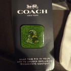 COACH x SNAPCHAT QR Code Rexy Dinosaur  Pin LIMITED EDITION 🦖 — photo 1