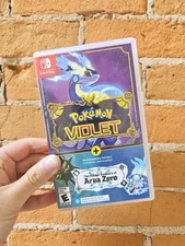 Pokemon Violet + The Hidden Treasure of Area Zero Bundle (Game+DLC) Fast Ship!