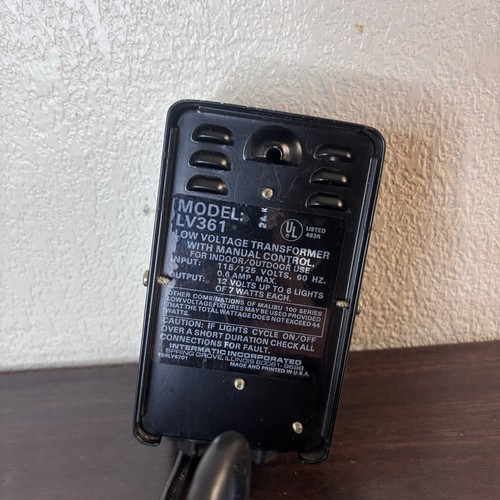 Intermatic Malibu LV361T Low Voltage Outdoor Lighting Timer Transformer 120V 12V - Picture 6 of 11