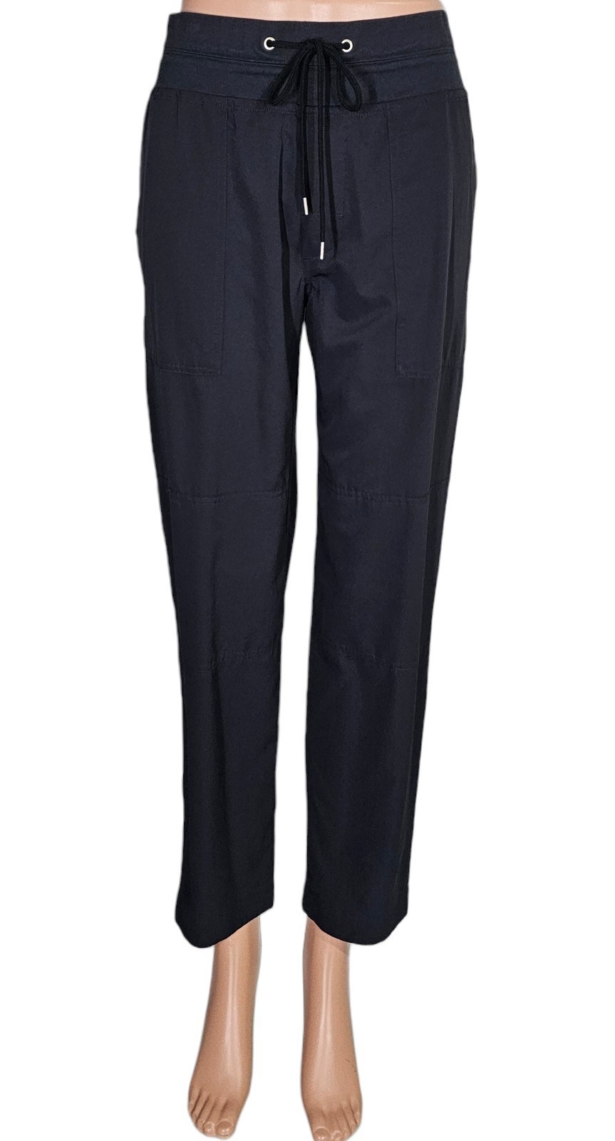 JAMES PERSE Black Drawstring Lightweight Drape Ut… - image 1