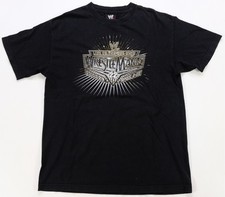 Rare VTG WWE WrestleMania 22 Chicago PPV Wrestling 2006 T Shirt 2000s Black SZ L