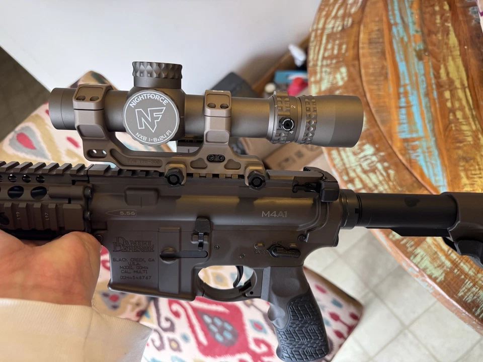 Nightforce NX8 1-8x24mm Capped, LPVO, 30 Mm Tube, First Focal Plane, FC-MOA C691 - Image 3 of 4