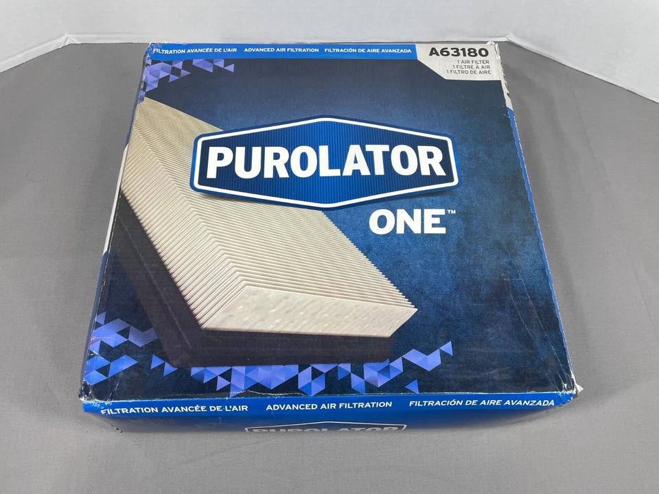 Filtro de aire Purolator ONE A63180 - Ideal para aceite sintético, dura 20.000 millas Foto 2 de 2