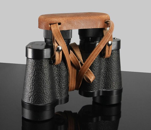 New Chinese Army Type 62 8x30 Multicoating Binocular Telescope with Leather Box - Picture 1 of 7