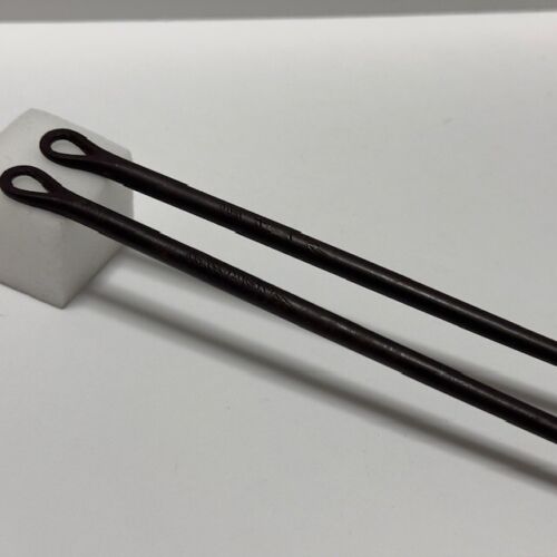 Rare Japanese Myochin High quality iron sand Kazari Hibashi Chopsticks Handmade - Picture 4 of 11