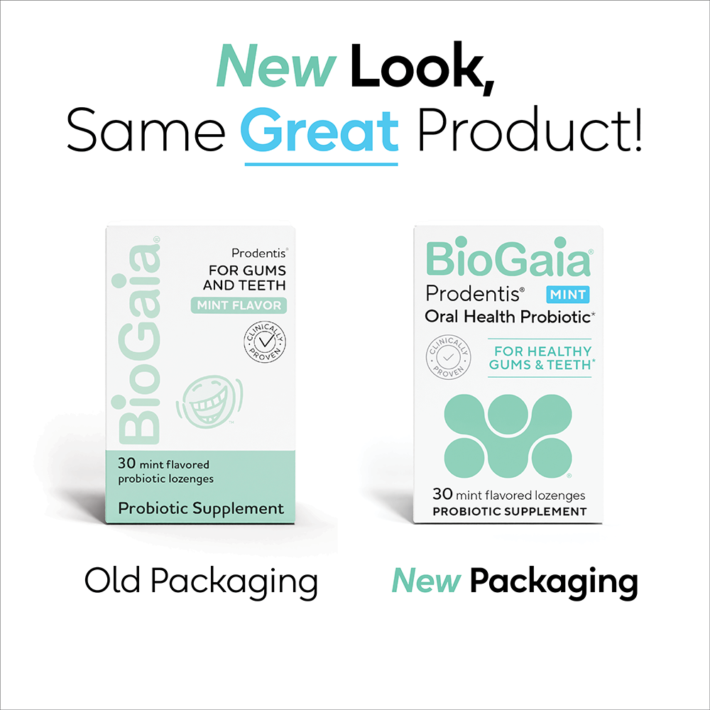 BioGaia Prodentis Lozenges 30 each - Mint Flavored - for Gums and