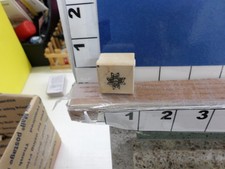 quilt star snowflake rubber stamp 8p