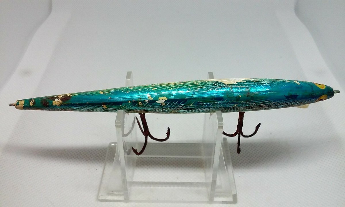 VINTAGE Rebel Minnow Floater Blue/Silver 5.5