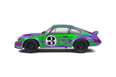 1973 PORSCHE 911 CARRERA RSR HIPPY TRIBUTE PURPLE 1:18 by SOLIDO