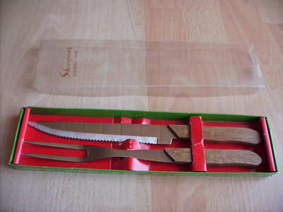 Sharpers Tranchier Set Holzgriffe NEU OVP Tranchiermesser Tranchiergabel