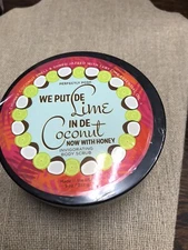 SALE- Perfectly Posh WE PUT DE LIME IN DE COCONUT BODY SCRUB-  Tropical- Sealed