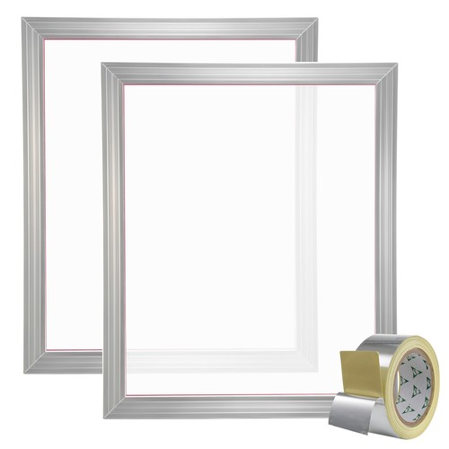 Kit de sérigraphie VEVOR cadre de sérigraphie en soie 20 x 24 pouces 230 pièces maillées 2 pièces - Photo 9 sur 12