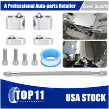 LS Coolant / Steam Port Crossover Hose Kit (LS1 Throttle Body Bypass)