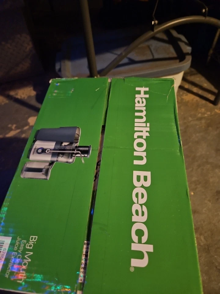 Hamilton Beach большой рот 2 скорости из нержавеющей стали сок экстрактор новый 67850 - Изображение 3 из 3