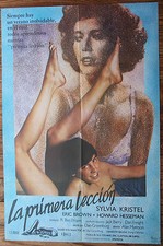 Affiche De Film Vintage - LA PREMIÈRE LEÇON - Usagée