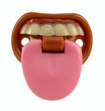 BILLY BOB TONGUE OUT BEING BAD CHILDRENS PACIFIER baby pacifer teether TODDLER