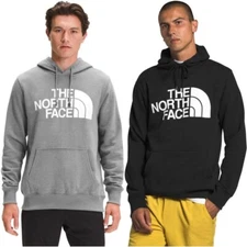 The North Face Men's Hoodie Long Sleeve Half Dome Logo Pullover Sweatshirt..