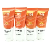 La Blance SPF 108 UVA/UVB Protection Sunblock (1.98oz/60ml) [4-Pack] Exp 2030