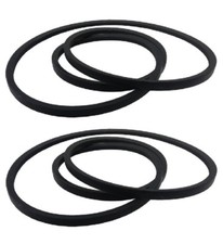  2 Belts for Exmark 1-633173 633173 Lazer Z Tracer Turf Ranger 5/8" x 111"