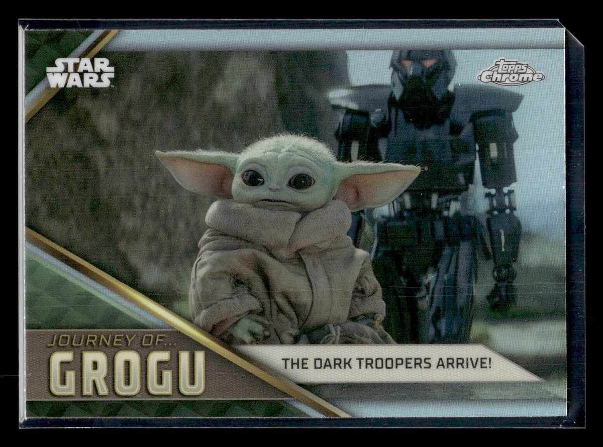 2023 Topps Chrome Star Wars #JG-14 Journey Of Grogu Refractor