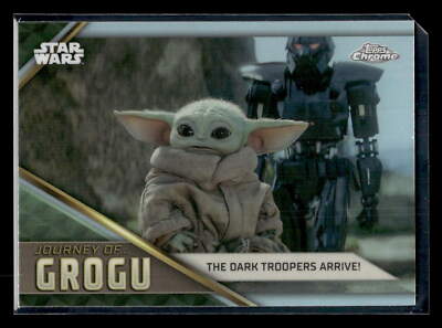 2023 Topps Chrome Star Wars #JG-14 Journey Of Grogu Refractor