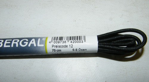 BERGAL 3mm RUND GUMMI-SENKEL 70 - 120cm LANG SCHNÜRSENKEL VERSCHIEDENE FARBEN - Picture 2 of 15