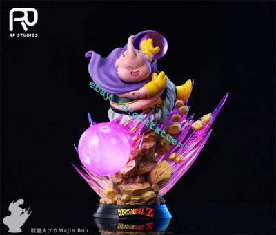 RP Studios Dragon Ball Fat Buu Resin Model Pre-order Collection Led Light Anime
