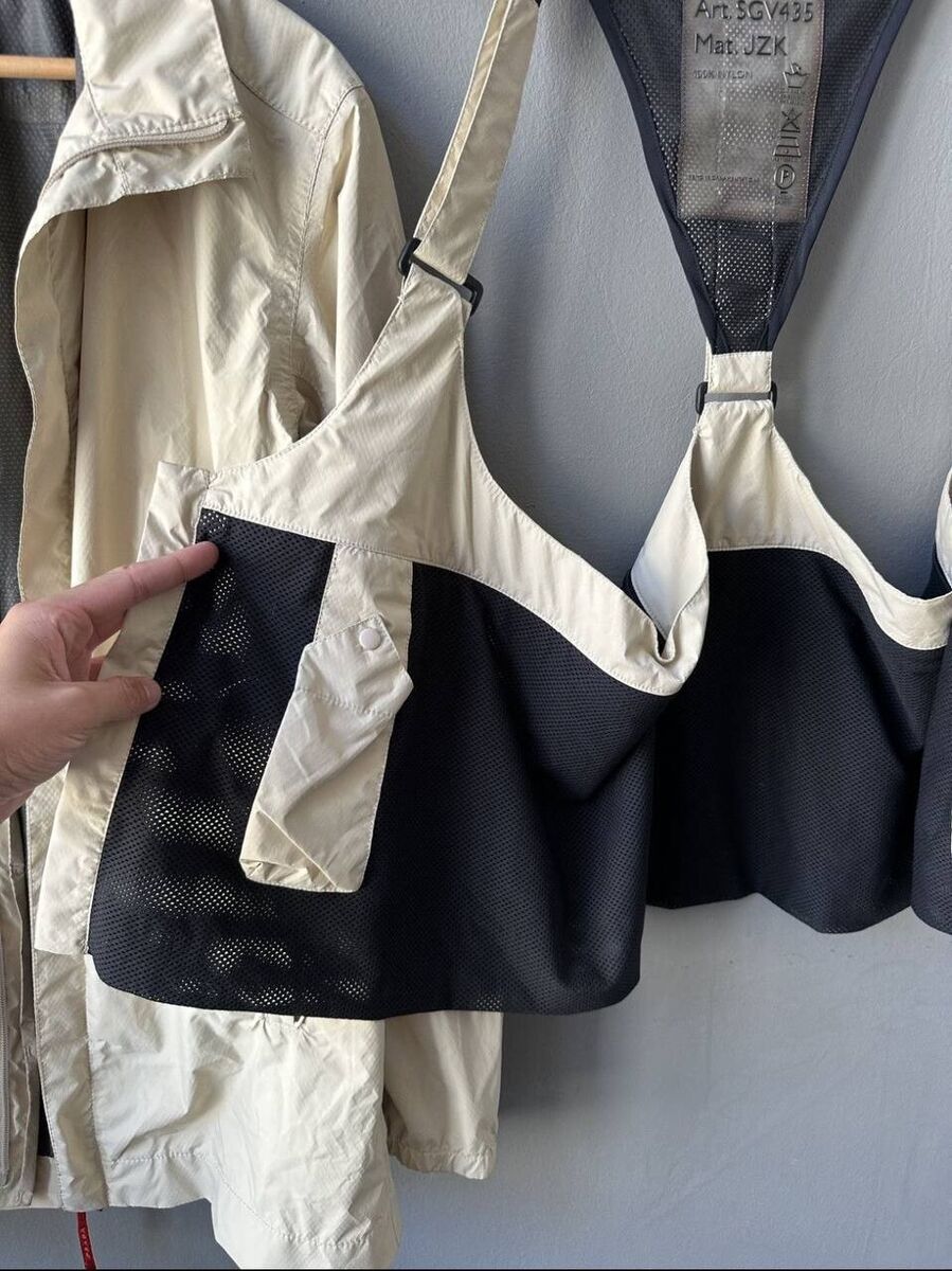 Prada Sport Early 2000s Mesh Utility Vest Archive Limited Prada Sport Early 2000s Mesh Utility Vest Archive Limited