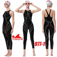 YINGFA 977-1 WOMEN'S RACING TRAINING KNEESKIN SWIMSUIT SWIMWEAR M US GIRLS 10-12