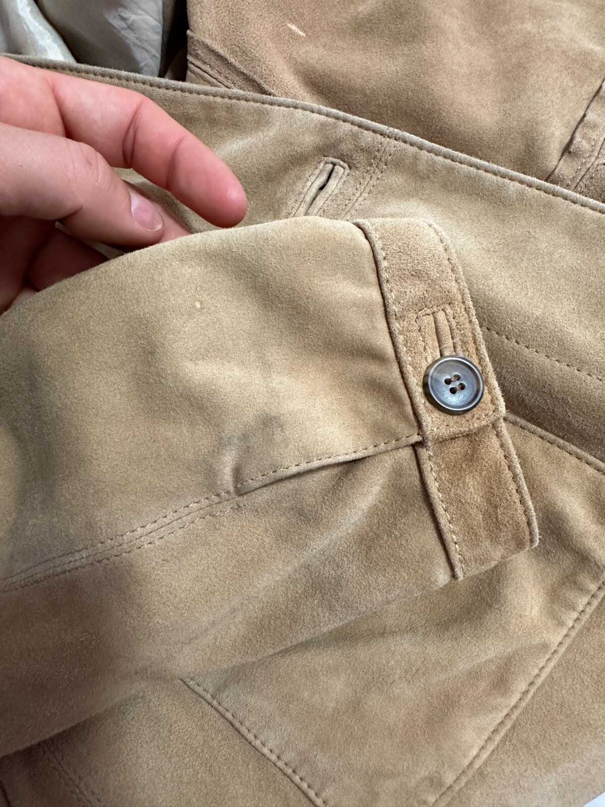 2002 Moncler Real Leather Basic Bomber Jacket Vin… - image 17