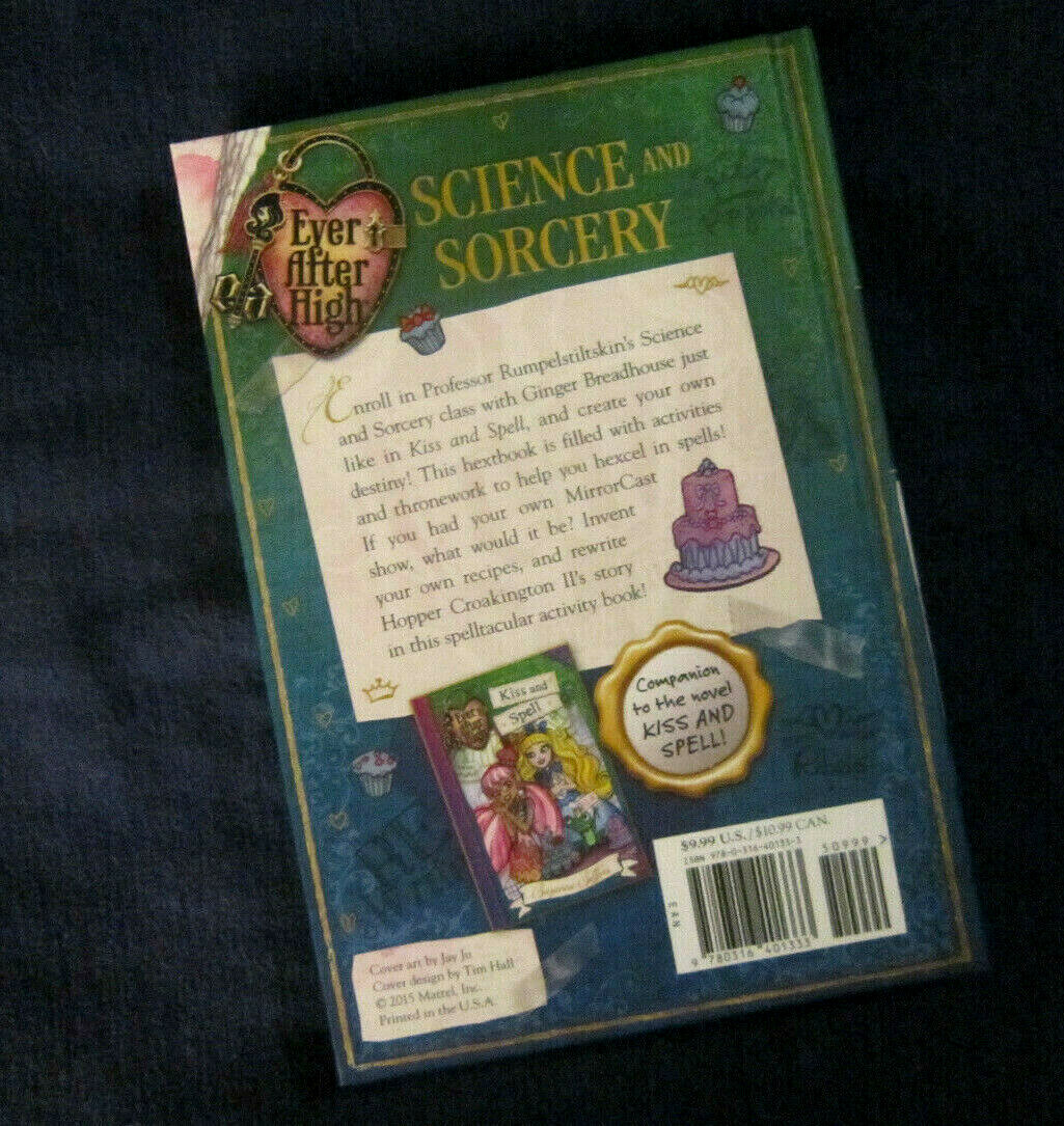 Ever Less High Book Ever After High Hopper Croakington Book