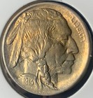 1913 -P Buffalo Nickel, Type 1, Nice Solid Gem Bu Sm971