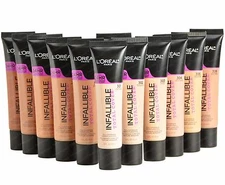 L'oreal INFALLIBLE Total Cover Full Coverage 24HR Foundation, Caramel Cafe Cocoa