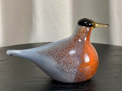 工芸品  birds oiva toikka AMERICAN ROBIN birds oiva toikka AMERICAN ROBIN