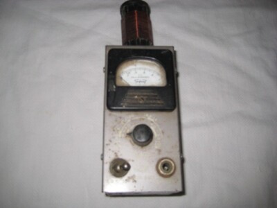Vintage Triplett Freq. Meter Model 3256, Untested Sold as is. Dates to early 50s
