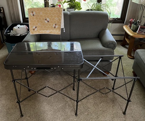 Folding Camping Table Fold Up Camp Kitchen