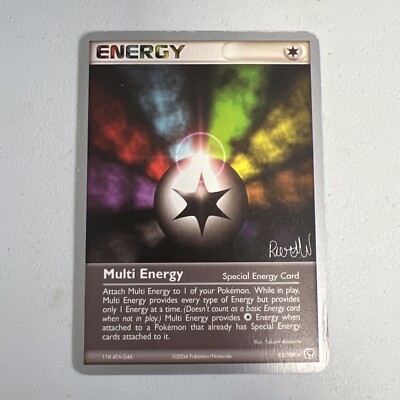 2004 Multi Energy 103/112 All Energies Attribute World Championship ...