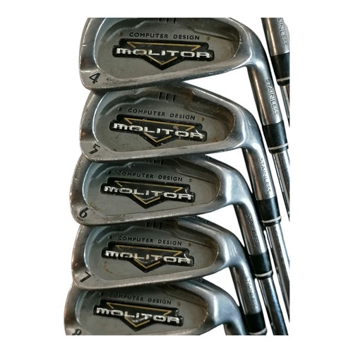 Spalding Molitor computer design X6 oversize Golf Clubs Set 3 4 5 6 7 8 Iron - Picture 2 of 15